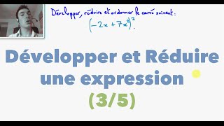 2nde Développer et Réduire une expression 35 [upl. by Latona]