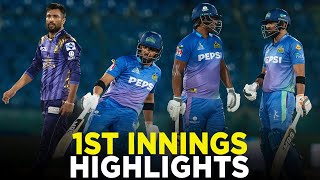 PSL 9  1st Innings Highlights  Quetta Gladiators vs Multan Sultans  Match 30  M2A1A [upl. by Talanian]