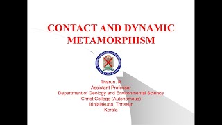 Contact and Dynamic Metamorphism [upl. by Adnauq247]