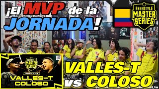 🔴COLOMBIANOS REACCIONAN a VALLES T vs COLOSO  ¡El MVP de la JORNADA FMS COLOMBIA JORNADA 2 2023 [upl. by Lovell]