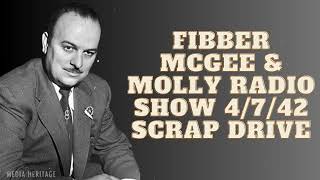 Fibber McGee amp Molly radio show 4742 Scrap Drive  Frank Nelson [upl. by Christos]