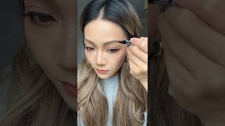 Eyebrow tutorial  sparse hairs to natural brow [upl. by Llertak]