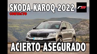 SKODA KAROQ 2022  SUVC Compacto  CONTACTO  revistadelmotores [upl. by Asecnarf]