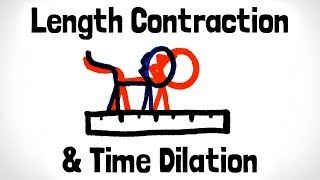 Length Contraction and Time Dilation  Special Relativity Ch 5 [upl. by Meean]