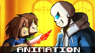 Undertale Vs Sans ANIMATION [upl. by Yticilef787]