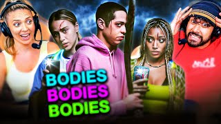 BODIES BODIES BODIES 2022 MOVIE REACTION First Time Watching Full Movie Review  Pete Davidson [upl. by Zurciram]