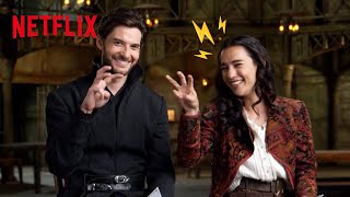 Can Ben Barnes amp Jessie Mei Li Read Each Others Minds  Shadow and Bone  Netflix [upl. by Lucrece]