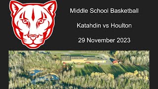 Katahdin vs Houlton MS Basketball [upl. by Nolham897]