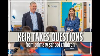 Primary school children question Keir Starmer [upl. by Xela]