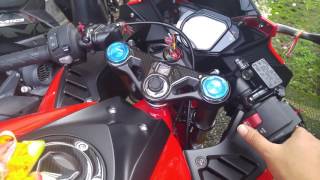 Knalpot Pro Liner CBR250RR full system dengan db killer dan tanpa db killer2 [upl. by Wescott]