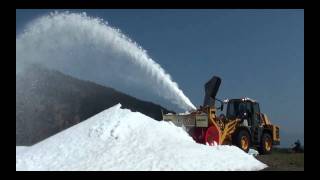 Bantel Liebherr 524 mit Zaugg Schneefräse [upl. by Pegg309]