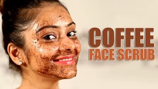 Coffee Face Scrub  Make up Tutorial  Make up Video [upl. by Ayra206]