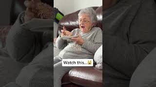 Grandma Sponge Cake Prank Shorts [upl. by Berkshire]