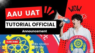 Addis Ababa University UAT Tutorial official  የአዲሽ አበባ ዩኒቨርሲቲ መግቢያ UAT ፈተና ትቶርያል  UAT Questions [upl. by Liu]