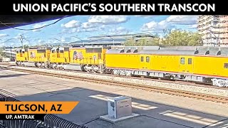 Tucson Arizona USA  Virtual Railfan LIVE [upl. by Cilegna]