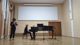 E Bozza  Fantaisie Pastorale for Oboe et Piano Op 37 [upl. by Eillit]