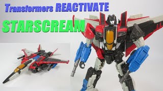 【TF玩具レビュー】トランスフォーマー リアクティベート スタースクリーム ／ Transformers REACTIVATE STARSCREAM [upl. by Leirbaj]