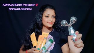 ASMR Spa Facial Treatment 💗  Personal Attention [upl. by Hildie981]