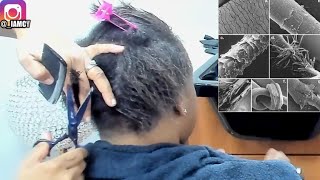 🚨RELAXERS Extremely damaged from relaxers What can I do with this IamCynDoll [upl. by Ecinuahs19]