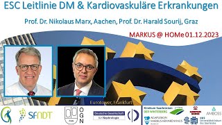 ESC Leitlinie DM amp kardiovaskuläre Erkrankungen  Prof Dr Nikolaus Marx Prof Dr Harald Sourij [upl. by Nnylirehs]