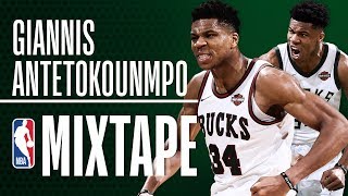 Giannis Antetokounmpos OFFICIAL 2018 NBA Season Mixtape [upl. by Airdnekal]