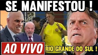 🚨AO VIVO URGENTE  BOLSONARO PERDE A PACIÊNCIA COM LULA SOBRE O RIO GRANDE DO SUL [upl. by Nahshun]