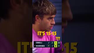 This Umpire Just Made The WORST MISTAKE in Tennis history  Wawrinka vs Cobolli [upl. by Asehr705]