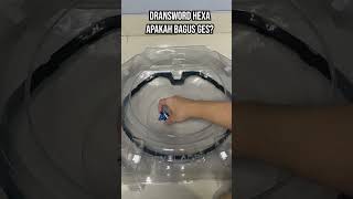 DRANSWORD HEXA BAGUS ATAU JELEK beyblade unboxingbeyblade asmrunboxing [upl. by Oniotna]