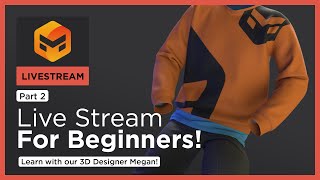 Beginner stream 2 Making shirts and finishing stitches [upl. by Tonneson]