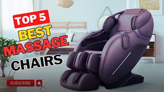 ✅Top 5 Best Massage Chairs Review 2023 [upl. by Eiznil]