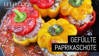 Gefüllte Paprika mit schwarzem Knoblauch [upl. by Santana]