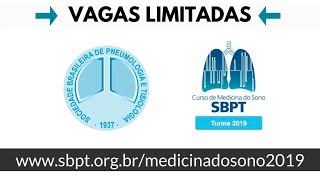 Medicina do Sono  Sociedade Brasileira de Pneumologia e Tisiologia SBPT [upl. by Palmore313]