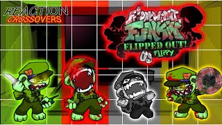 CROSSOVERS REAGINDO A FLIPPED OUT VS FLIPPY [upl. by Saw]