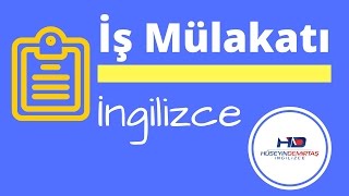 İngilizce Mülakat Soruları [upl. by Arratahs]