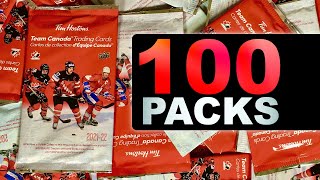 202122 Tim Hortons Team Canada Hockey Cards  20 Pack Break TIMBITS [upl. by Lamraj]