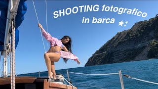 VLOG SHOOTING FOTOGRAFICO IN BARCA A VELA ⛵️ Gaia Grimoldi [upl. by Otilrac644]