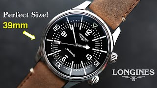 Stealth Diver The 39mm Longines Legend Diver Could Be Your Everyday Watch [upl. by Bullock514]