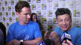 Benedict Cumberbatch on learning mocap from Andy Serkis in The Hobbit [upl. by Notniv]