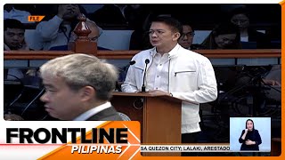 Senator Escudero umamin na sa kanya ang sasakyang may plate no 7  Frontline Pilipinas [upl. by Georgetta]