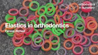 Elastics in orthodontics [upl. by Nyladnarb]