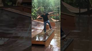 Kanaan Skating in the Rain skateboarding [upl. by Morty808]