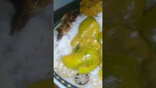 Authentic Sri Lankan Thalana Batu Curry with Parippu and Fried Sprats  Traditional White Rice Meal [upl. by Nnyliram825]