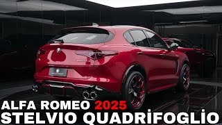 2025 Alfa Romeo Stelvio Quadrifoglio Unveiled [upl. by Anemij587]