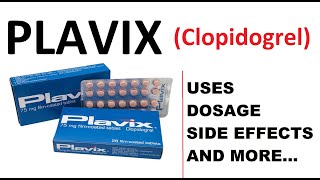 PLAVIX Clopidogrel Uses Dosage Warnings Side Effects clopidogrel drugstoremakeup [upl. by Kenweigh]