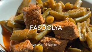 Fasoolya فصوليا خضرا  Green Bean Stew [upl. by Saffren572]