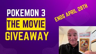 Pokemon 3 Movie giveaway ends April 28th pokemon rocks [upl. by Arch]