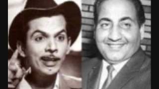 Film Chandan Year 1958 Song Bada hi CID hai woh neeli chatri wala by Rafi Sahabflv [upl. by Solley]