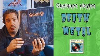 VINYLE ACTU ⚡ HS  quelques vinyles de death metal de ma collection [upl. by Prichard417]