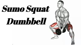 Sumo Squat Dumbbell  Workout at Home  Full Body Workout  Zumba Workout Dance [upl. by Seravart838]