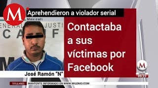 Detienen a violador serial en Mexicali [upl. by Nnaaras]